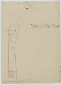 214955 Detail van de kap van de manege voor de Veldartillerie aan de Wijde Doelen te Utrecht.